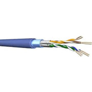 Datakabel F/FTP Kat.6A 4P AWG23 LSHF blå T500