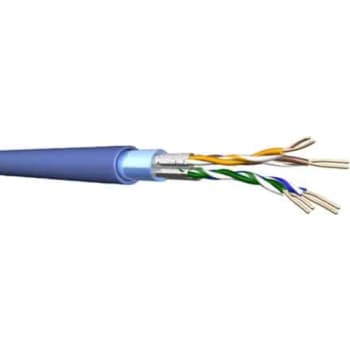 Datakabel F/FTP Kat.6A 4P AWG23 LSHF blå T500
