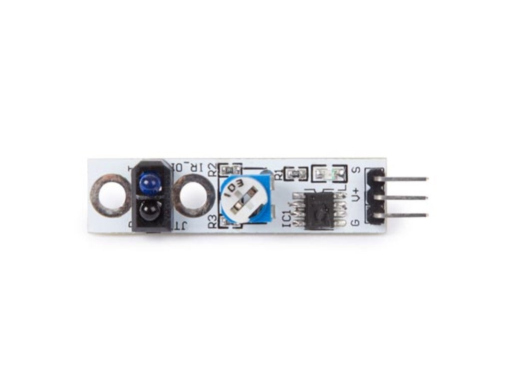 TCRT5000 IR linje-tracker sensormodul - 3,3-5V 20mA, 1-25mm