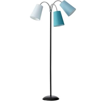 Gulvlampe Salsa Sort Med A-P-L Skærme