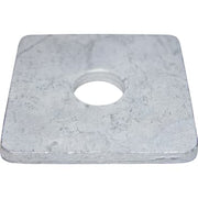 Firkantskive M10, 50 x 50 x 11 x 5 mm, FZV, 2 stk.