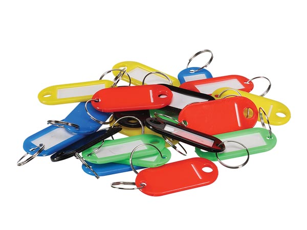 Nøgleringshængere - Små (20 stk.)