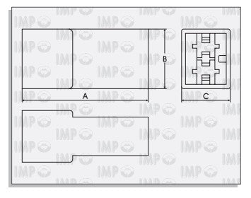 Stikhus til uisoleret spadefatning. - 2P hun