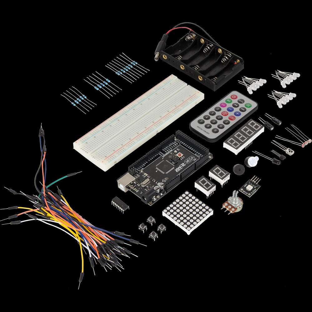 Microcontroller Starter Kit - Mega2560 +20 projekter