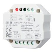 LEDlife rWave indbygningsdæmper - RF, push-dim, 200W LED dæmper, til indbygning, 230V