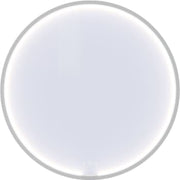 Dansani Rammespejl "Moon" ø75 cm, hvid mat, lysstyring