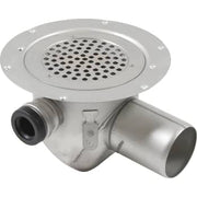 BLÜCHER 75 mm afløbsskål til vinyl, med studs, vandret, lav