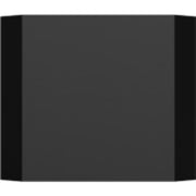 Nichba papirdispenser sort pulverlakeret