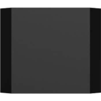 Nichba papirdispenser sort pulverlakeret