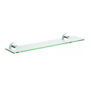 Hefe Epsom hylde, 62x13,3 cm, krom
