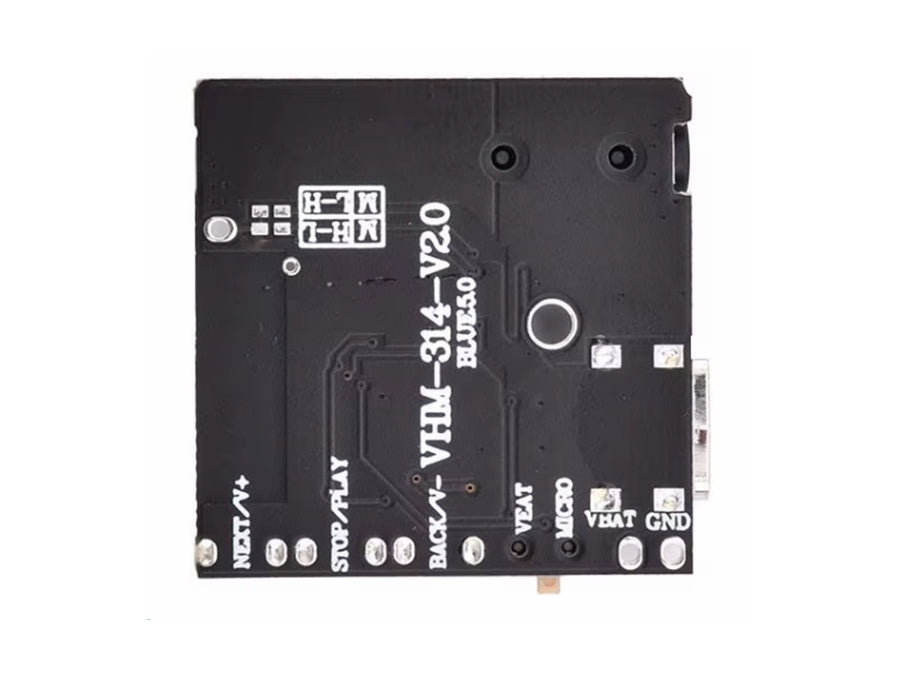 BT 5.0 V2.0 Audio modtager modul - 3,5mm stereo JACK