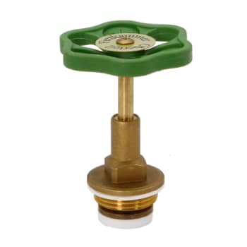 1" VENTILOVERD. M/HÅNDHJUL