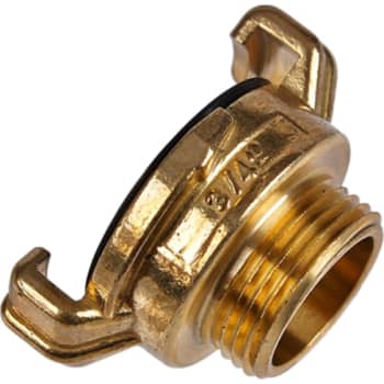 Klokobling GEKA, nippel med 1/2" udvendig BSP gevind