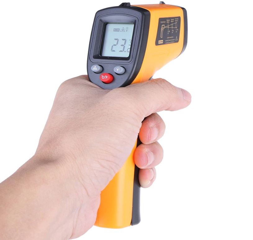 GM320 Infrarødt termometer m. laser (-50~400°C)