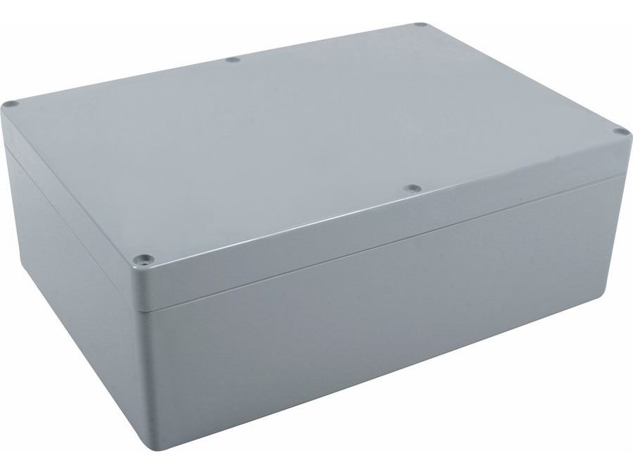 G378 plastkabinet - Mørkegrå, IP65 (185x265x95mm)
