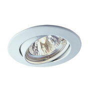 MR11 Downlight armatur m. kip - 12V / 20W, Hvid (IP20)