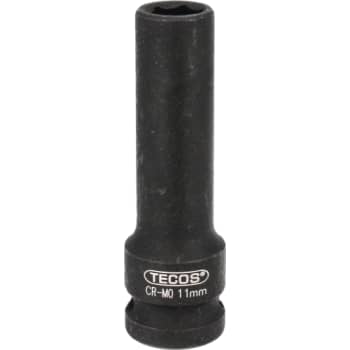 Tecos krafttop, 1/2", lang, 11 mm