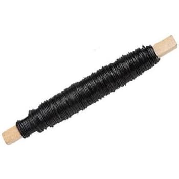 Vindseltråd 0,55 mm på pind, sortglødet, 100 gr., 50 mtr.
