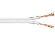 Højttalerledning - 2x2,5mm² OFC, Hvid (50m)