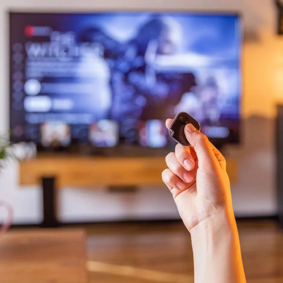 Shelly Blu Button 1 black - Bluetooth batteritryk