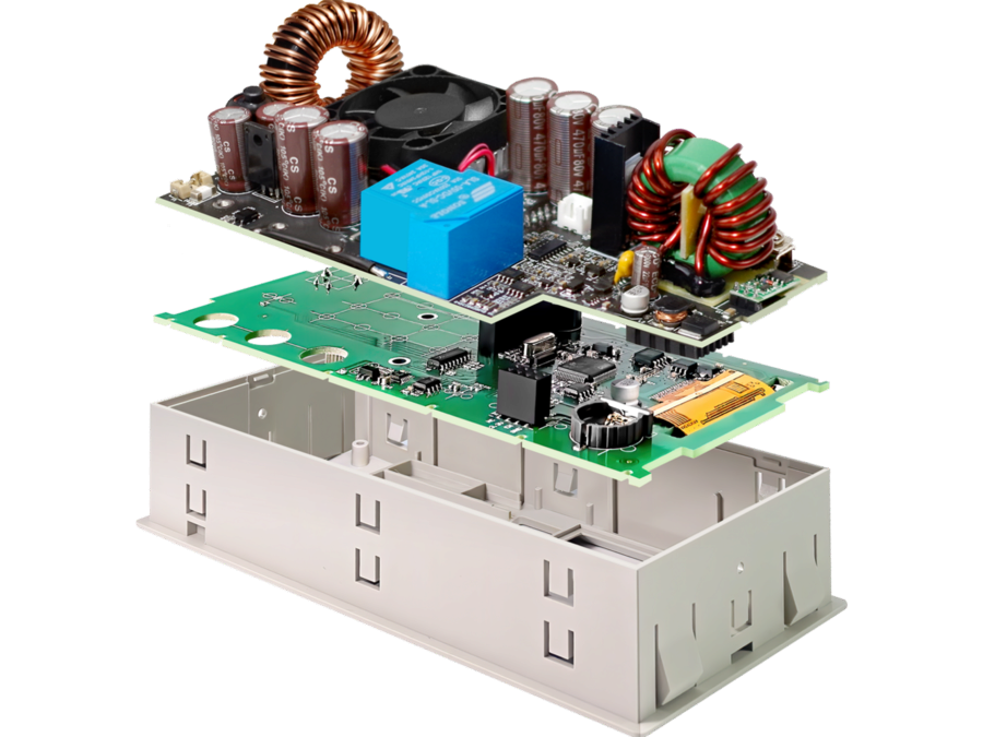 Laboratorie strømforsyning, DC input - 0-60V, 0-24A