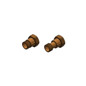 JCH 3/4"X1/2" Forskydelig forskruning rødgods 31,5-45mm Type2086
