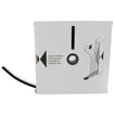 Isoleret båndterminalrør A01552K 1,5mm2 L8 Sort