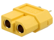 DC-XT60 kabelstik - 2pol hun, loddeben, u. kappe
