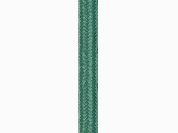 Stofledning - 2 x 0,75mm², MØRKEGRØN (metervare)