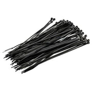 Kabelstrips 4,5x290 Sort a´100 stk.