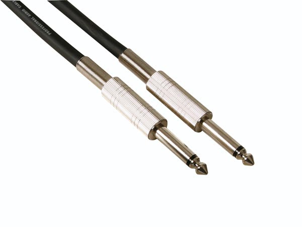 XLR kabel - XLR hun til 6,35mm mono JACK han (10m)