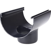 Plastmo tudstykke, 11", Ø75mm, sort