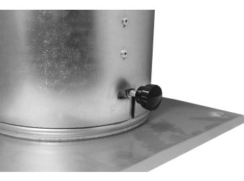 Roterende skorstenshætte - Ø200mm, Rustfri stål