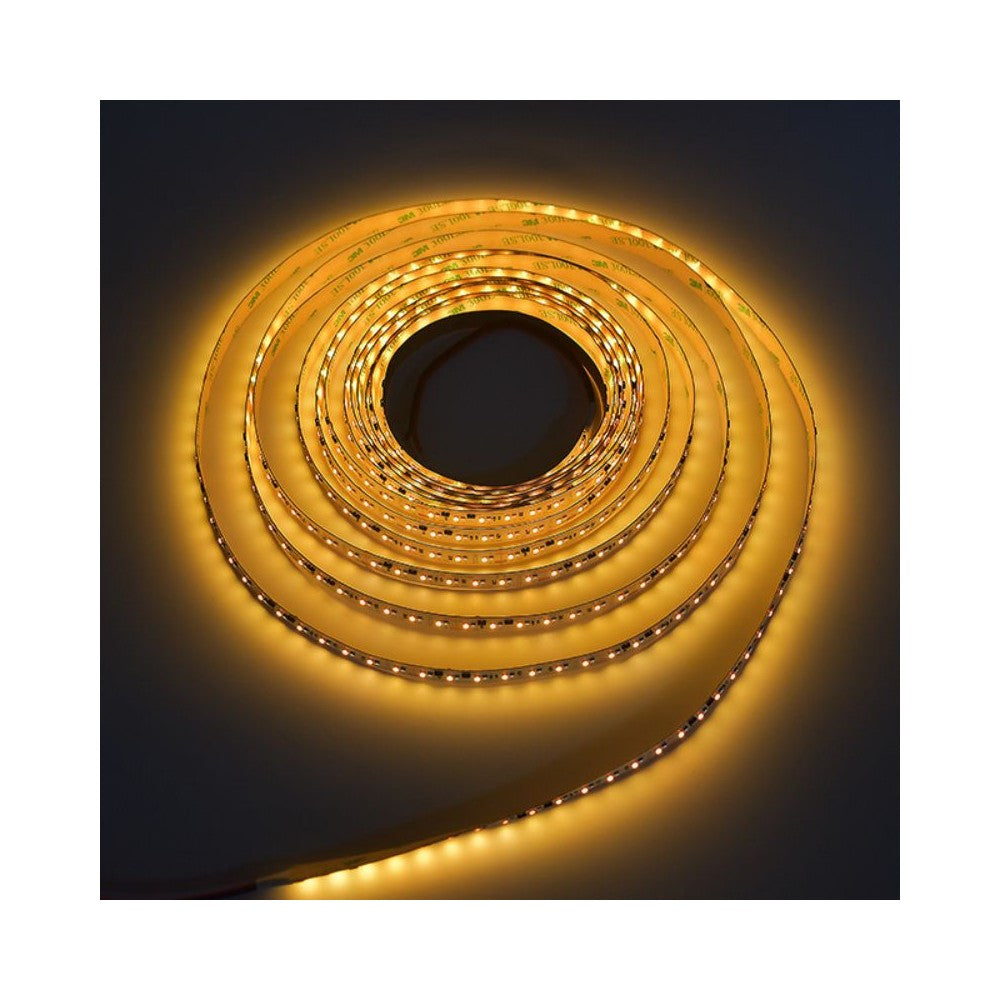 5m LED strip med dæmpbar varm til kølig belysning - 17W/m, 24V, IP20, 224 LED pr. meter, RA95