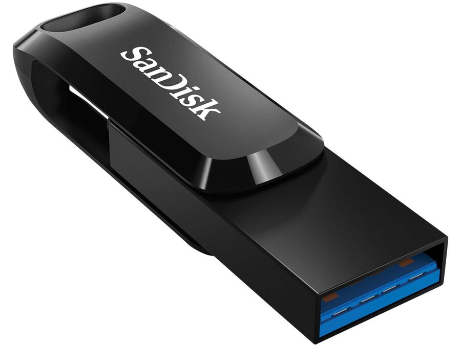 Ultra Dual Drive Go 32GB USB 3.1 Gen 1 USB-C, Sort