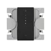 Simon 270 smal IO elektronisk lysdæmper med LED indikator mat sort
