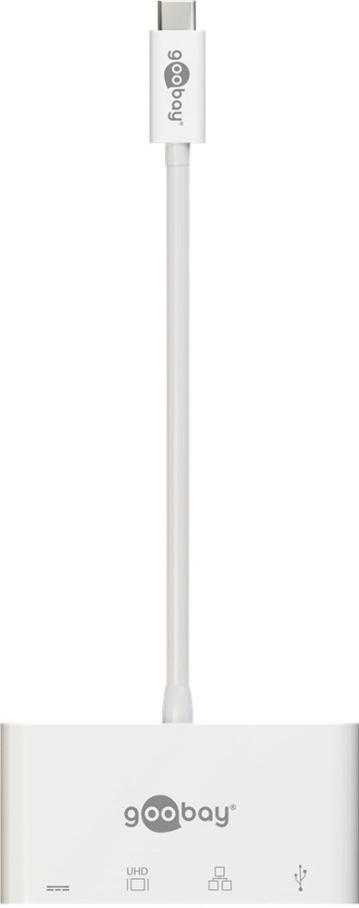 USB-C 3.0 Multiport Adapter - HDMI, RJ45, PD (0,15m)