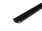 DIOFLEX alu profil GROOVE14 EF/Y 2000 sort alu