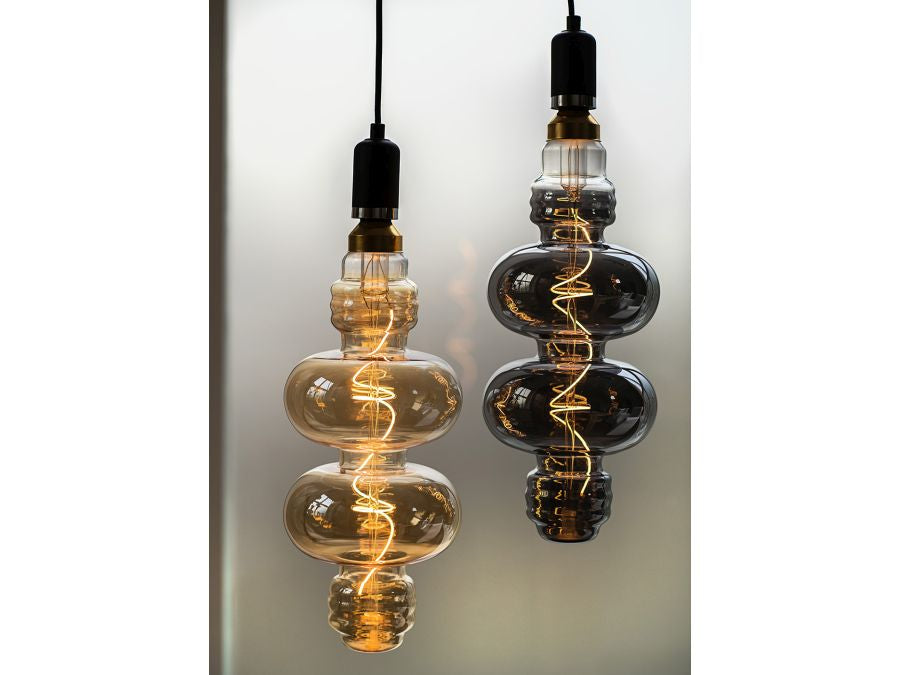 LED filament "Art-Deco" 240V 4W, E27 (1900K) Guld, dæmpbar
