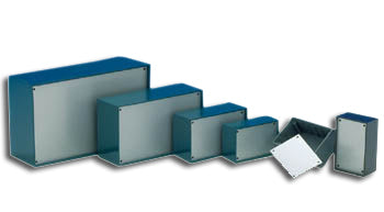 TEKO kabinet P4 - Blå (130x215x78mm)