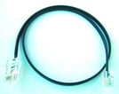 Telepatchkabel hvid RJ11-RJ11 10M