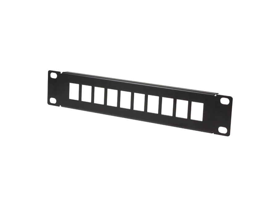 10" patch panel - 10 x Keystone, Sort