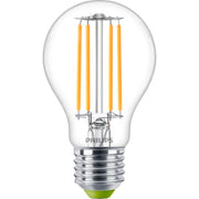 Philips MASTER Ultra Efficient LED Standard 2,3W (40W) E27 830 A60 Klar Glas