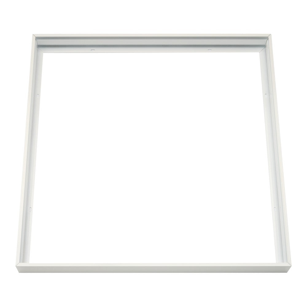 LED panelramme - Hvid kant, hurtig skrueløs samlesæt til 60x60 panel