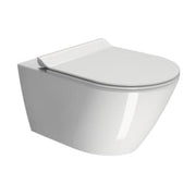 GSI Kube X vægtoilet 55x36cm med Genius flush skylleteknik