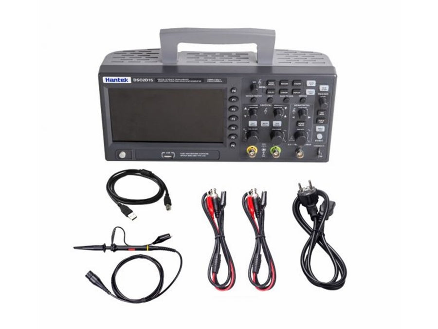 Digital oscilloskop - 150MHz 2 kan., 1Gsps Signalgenerator