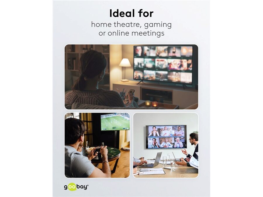 HDMI 2.0 switch - 2 ind til 1 ud, 4K/60Hz, HDCP