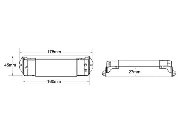 LEDlife rWave dæmper med fjernbetjening