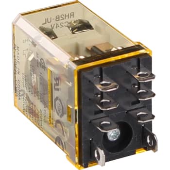Relæ RH2BL 2-polet 230V AC