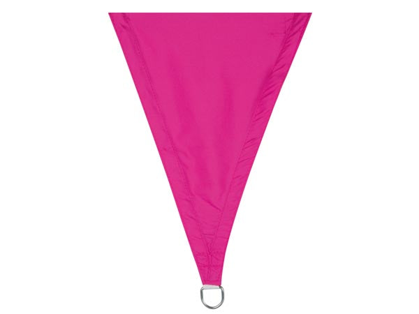 Trekantet solsejl - 5 x 5 x 5m, FUCHSIA